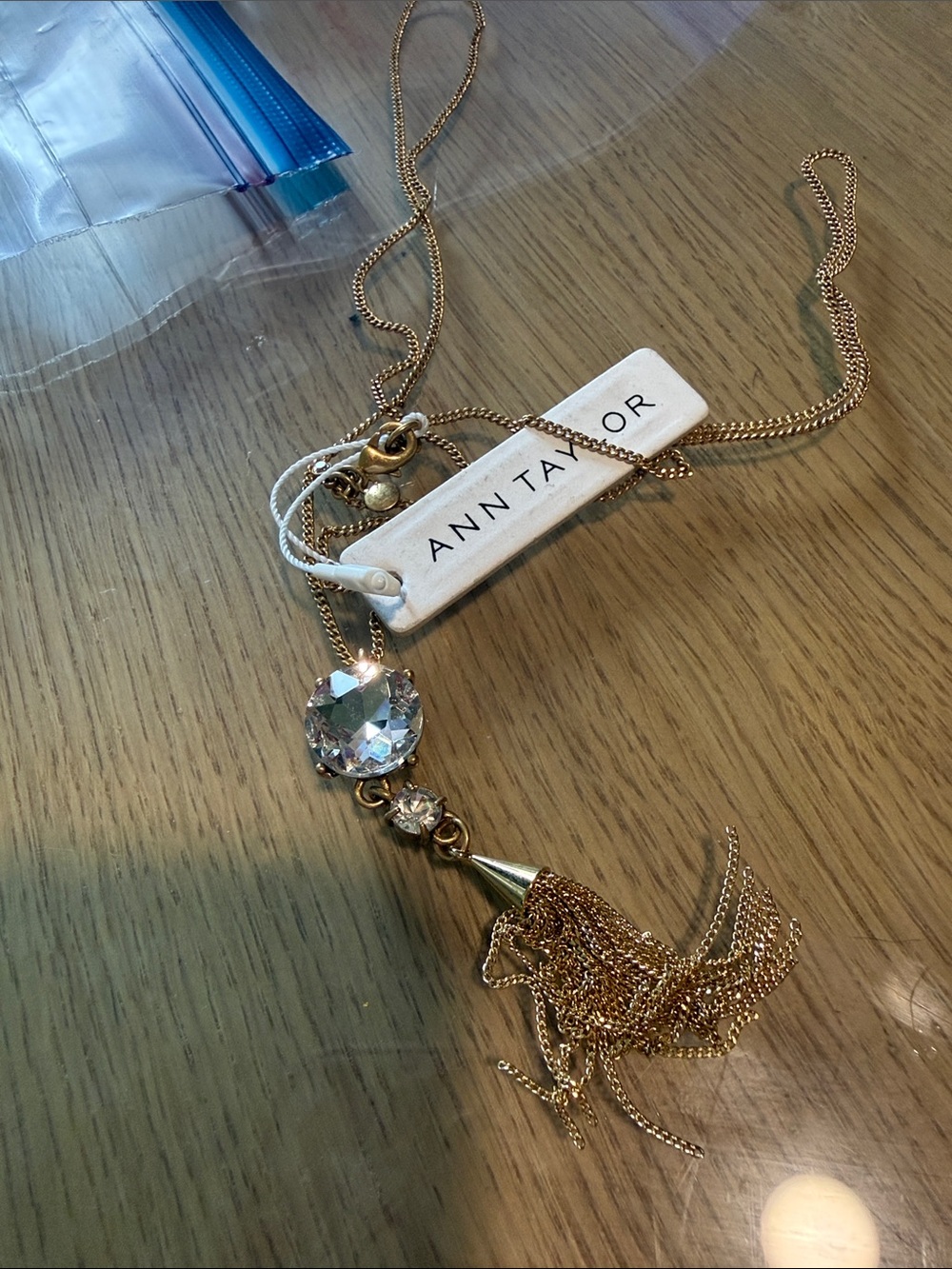 Ann Taylor gold necklace